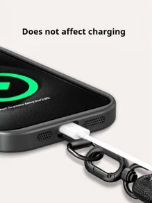 Adjustable Anti-Theft Phone Lanyard, Crossbody Strap, Halter, New Polyester Woven Rope, Anti-Lost Anti-Drop, Sturdy Round Ring Pendant Strap, Suitable For Outdoor Sports, Running, Carrying Baby