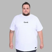 Character Design Shirt Plus Size Men's T-Shirt - White - View 2