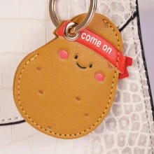 土豆形钥匙扣适用于卡包挂件钥匙链包包汽车配件女士钥匙扣