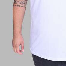 Character Design Shirt Plus Size Men's T-Shirt - White - View 5