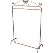 VALE MIXX HOME Vintage Fashion Show Clothes Rack 1.00m To Equip Your Store Or Closet - 乾枯玫瑰色 - 查看 1