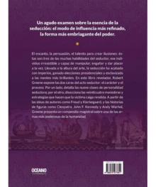 Libro El arte de la seduccion (Spanish Edition) Paperback – April 1, 2020, de Robert Greene., vol. 1. Editorial Oceano, tapa blanda, edición 1 en español, 2020 - Libro único - Ver 2