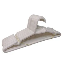 25 Units White Baby Hanger Plastic Layette Kit For Children's Clothes - 白色 - 查看 5