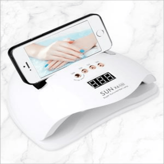 Nagellamp, nagellak, fototherapielamp, krachtige snel drogende dubbele lichtbron, intelligente inductie, pijnloze lijmbakmachine, verwijderbare bodem, automatische inductie, nagelkunstapparatuur voor fototherapie