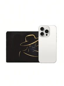 一套金色花卉印花手提包和化妆包，轻便大容量托特包，可重复使用购物袋，便携式旅行沙滩包（含化妆包），生日/教师节/护士节礼物，周年纪念礼物