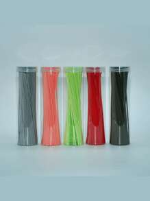 100pcs/Jar Fragrance Diffuser Sticks, Multi-Color, Convenient, Moisture-Proof, Decorative Aroma Diffuser