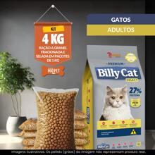 Billy Cat Select Adult Cat Food Fish Flavor With 28% Protein Bulk