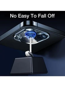 3 件装钢化玻璃相机镜头保护膜，兼容 15 Pro 6.1 英寸和 15 Pro Max 6.7 英寸，超高清，9H 硬度，防刮，适合手机壳，易于安装，不影响夜拍，兼容 16 Pro Max/16 Pro/16 Plus/16、15 Pro Max/15 Pro/15 Plus/15、14 Pro Max/14 Pro/14 Plus/14、13 Pro Max/13 Pro/13/13 系列，相机镜头保护膜 - 無色 - 查看 5