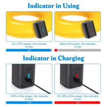 便携式充气泵，可充电充气放气迷你泵，带灯，适用于泳池浮板、睡垫、游泳圈