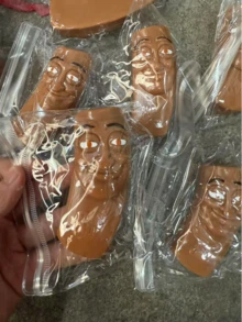 (款式随机) 新款泡泡挤压娃娃 山海经木偶娃娃 减压压球毛绒玩具礼物 - 彩色 - 查看 8