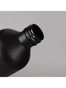 1/2 Pcs,Matte Black PET Soap Dispenser Soap Dispenser,Countertop Lotion Bottle With Pump,Bathroom Lotion Liquid Soap Dispenser,Hand Soap Container,Bathroom Countertop Pump Dispenser,Refillable Shampoo Shower Gel Conditioner Empty Bottle,Bathroom Accessories, Back To School
