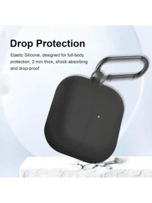 Compatible With Samsung Galaxy Buds3 Case And Galaxy Buds 3 Pro Case,Soft Silicone Case Cover With Keychain,Shockproof,Premium Silicone Cover - Multicolor - View 5