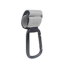2 móc treo xe đẩy em bé bằng da và hợp kim nhôm, móc treo tiện lợi cho xe đẩy để treo túi đựng tã, phụ kiện đa năng cho xe đẩy em bé, ô tô hoặc xe đẩy hàng - Nhiều màu - Xem 12