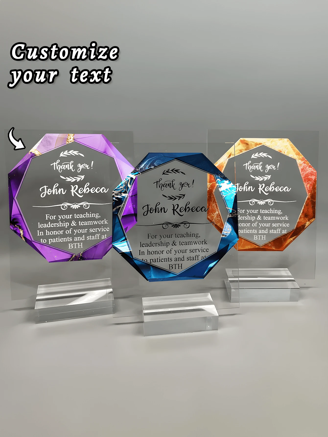 Personalized Employee Award, Retirement Appreciation, For Manager, Staff, Retirement Award Custom Award Plaque ,Thank You, Personalized Gift,T-Shirt With A Custom Printed Slogan