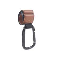 2 móc treo xe đẩy em bé bằng da và hợp kim nhôm, móc treo tiện lợi cho xe đẩy để treo túi đựng tã, phụ kiện đa năng cho xe đẩy em bé, ô tô hoặc xe đẩy hàng - Nhiều màu - Xem 11