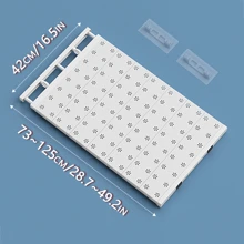 Adjustable Storage Rack - No-Drill Expandable Wardrobe, Kitchen, Bathroom Organizer | Space-Saving Extendable Rack Set, Suitable For Most RVs, Non-Electric - Multicolor - View 19