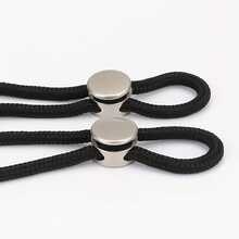 5件/10件可调节金属弹簧按扣 - 圆形绳扣，适用于夹克/连帽衫/裤子 - 彩色 - 查看 8