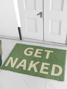 Thảm phòng tắm chống trượt nhung màu hồng - Thảm cashmere giả mềm mại, thấm hút và trang trí cho phòng khách, phòng ngủ hoặc lối vào - màu xanh lá - Xem 16