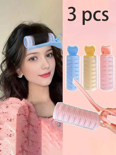 3 pièces Boucleur d'air à bec de canard, Boucleur de cheveux mou, Outil de gonflage des cheveux, Accessoires de pinces à cheveux pour femmes, Kit de coiffure, Kit d'outils de coiffure, Accessoires pour cheveux