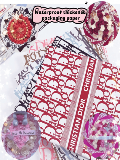 20/10 pezzi, Carta da regalo per Ognissanti, Carta da regalo floreale, Carta da regalo impermeabile, Carta da regalo per profumo, Carta da regalo, Forniture per confezioni regalo, Carta da regalo, Forniture per feste, Decorazioni per feste, Ognissanti, Fai da te, Forniture per matrimoni, Forniture per negozi di fiori, Regali di compleanno, Matrimoni, Anniversari