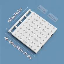 Adjustable Storage Rack - No-Drill Expandable Wardrobe, Kitchen, Bathroom Organizer | Space-Saving Extendable Rack Set, Suitable For Most RVs, Non-Electric - Multicolor - View 21