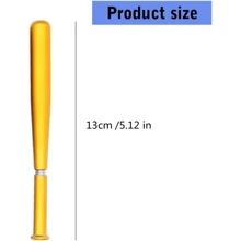 Baseball Bat Pen Smooth Writing Oil Ballpoint Funny Stationery School Office