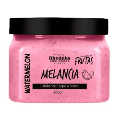 Esfoliante Corporal e Facial de Melancia 300g – Refresca, Hidrata e Renova a Pele