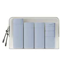 北欧色彩软管独立瓶旅行套装化妆品洗发水沐浴露面霜乳液瓶家居浴室装饰秋季装饰返校 - 彩色 - 查看 9