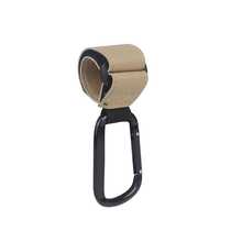 2 móc treo xe đẩy em bé bằng da và hợp kim nhôm, móc treo tiện lợi cho xe đẩy để treo túi đựng tã, phụ kiện đa năng cho xe đẩy em bé, ô tô hoặc xe đẩy hàng - Nhiều màu - Xem 10