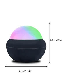 1 Stück Nordlicht Projektions Nachtlicht - Mehrfarbiger Sternenhimmel Effekt, mit Fernbedienung, Wasserwell-Design, geeignet für Schlafzimmer und Heimkino Dekoration, USB betrieben, perfektes Geschenk für Feiertage, Schlafzimmerlampe