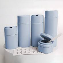 北欧色彩软管独立瓶旅行套装化妆品洗发水沐浴露面霜乳液瓶家居浴室装饰秋季装饰返校 - 彩色 - 查看 8