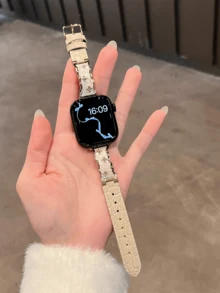 全新珐琅滴油手链表带 38/40/41/42/44/45/46/49mm 兼容 Apple Watch 表带 Ultra/S10/9/8/7/6/5/4/3/2/1 - 42/44/45/49mm(s10)46mm - 查看 13