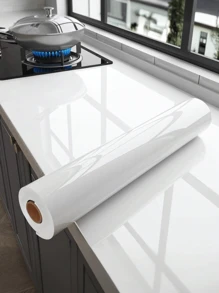 1 rollo de papel tapiz autoadhesivo impermeable y resistente al aceite con diseño de mármol, papel de contacto para renovación de paredes, baños, cocinas y muebles