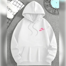 Men's Green Dragon Print Sweatshirt - Casual Loose Fit, Long Sleeve, Cotton Pullover With  Pocket, Inspired By NYC Streetwear, Relaxed Fit Clothing | Casual Style Hoodie | Cotton Sweatshirt - trắng - Xem 2