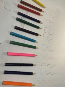 12pcs Colored Pencils Decor Shorts, Suitable As Christmas Gifts For Kids, Stationery For Office Drawing & Writing, Student Art Painting, Includes Painting, Doodle, Art And Colored Pencil Rewards (12pcs/1 Box),For School Supplies,Back To School - Multicolor - View 11