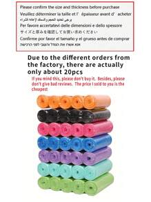 200 pièces/100 pièces Sacs poubelle ultra épais et solides, sacs poubelle ménagers ordinaires portables, petits sacs poubelle, pratiques pour économiser l'espace, pliables pour cuisine, salle de bain, salon, chambre à coucher, bureau, salle de bain, sacs poubelle en plastique (15 pièces/rouleau 100 pièces/paquet 200 pièces/deux paquets)