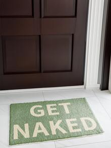 Thảm phòng tắm chống trượt nhung màu hồng - Thảm cashmere giả mềm mại, thấm hút và trang trí cho phòng khách, phòng ngủ hoặc lối vào - màu xanh lá - Xem 15