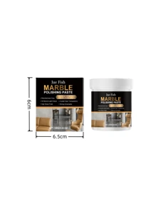 2pcs Value Pack Marble Polishing Paste, Quartz Countertop Scratch Remover, Tile Cleaner & Brightener, High-Quality Ingredients, Multi-Functional Cleaning & Protective Care, Suitable For Marble, Engineered Stone, Quartz, Tile, Granite, Faux Marble