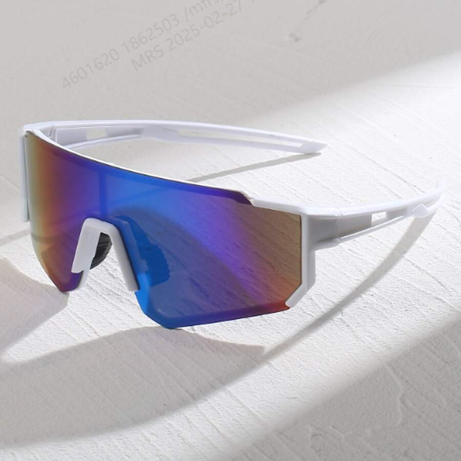 1/2pcs Large Framework Casual PC Glasses, Decorate Lens, For Daily Leisure, Daily Life - Nhiều màu - Xem 1