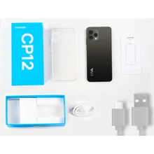 Coolpad Cool，CP12，Android 13，6.517 英寸 HD+ 8GB（包括 4GB 扩展 RAM）64GB，13 MP 三摄像头，4500mAh 双电池，SIM 4G，插头为欧洲标准，智能手机 - 黑色 - 查看 9