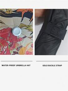 1 Stück 8-teiliger Retro-Regenschirm, Dual-Use Sonnenschirm & Regenschirm, Holzgriff, Sonnen- und UV-Schutz für Frauen