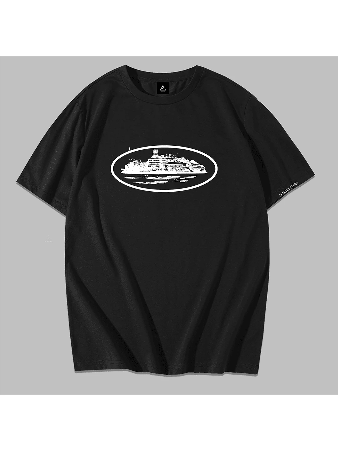 Shirt T-Shirt Premium Cotton Cortez Banner Style Unisex Streetwear Men's Launch - 黑色 - 查看 1