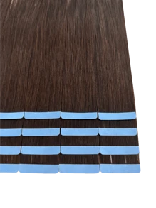 Tape In Hair Extensions Human Hair 20pcs/Pack/30g Remy Straight Invisible Tape Adhesive Hair Extensions Suitable For All People 10-24 Inches - S2 - View 4
