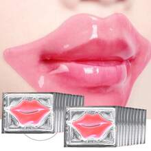 20pcs Hydrating Lip Sleeping Mask & 5 Moisturizing Gel Lip Masks With Hyaluronic Acid & Resveratrol – Deep Moisture For Chapped Skin With A Soft, Glossy Finish - 粉色 - 查看 2