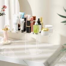 透明亚克力甜点展示架，分层托盘和盘子，透明亚克力自助餐架，适用于婚礼、生日派对、娱乐、纸杯蛋糕、水果、蛋糕、饼干食品展示架 - 無色 - 查看 3