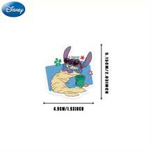 Disney 50 miếng dán hoạt hình Stitch chống thấm nước chính hãng, thích hợp để trang trí bình nước, máy tính xách tay, cản xe, phòng ngủ, tủ quần áo, ô tô, ván trượt, máy tính, điện thoại, mũ bảo hiểm, v.v. - DSN-029 - Xem 3