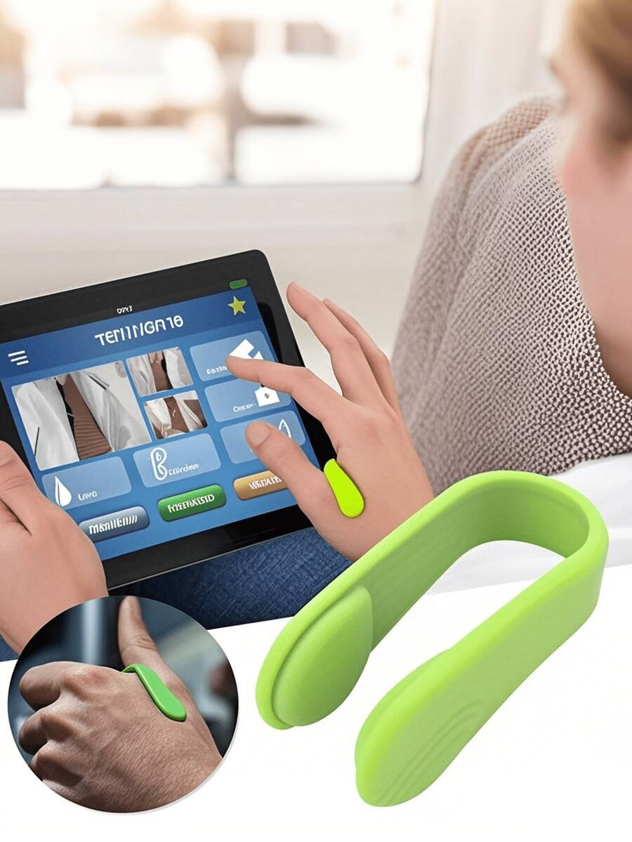 只需一个穴位按摩夹即可缓解偏头痛、紧张和焦虑！