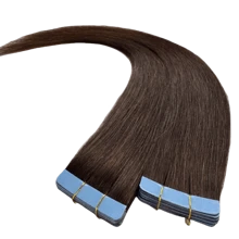 Tape In Hair Extensions Human Hair 20pcs/Pack/30g Remy Straight Invisible Tape Adhesive Hair Extensions Suitable For All People 10-24 Inches - S2 - View 6