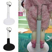 1pc Plush Doll Stand - Wear-Resistant Plastic Base, Stainless Steel Support Rod, Adjustable Height, Invisible Stand, Suitable For 15/20/25/35/45cm Toys & Dolls, Essential For Doll Display - Multicolor - View 6