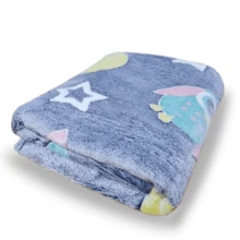 Children's Magic Blanket Glow In The Dark Fluorescent Blanket 2.00x1.50 MTS - 小貓頭鷹 - 查看 2